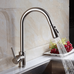 Anton - Retractable Kitchen Faucet | Bright & Plus.