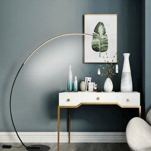 Arc - LED Floor Lamp with Long Arm | Bright & Plus.