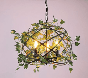 Aria - Vintage Industrial Bird Cage Hanging Lamp