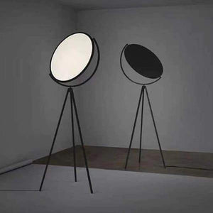 Astra - Black Nordic Lunar Floor Lamp | Bright & Plus.