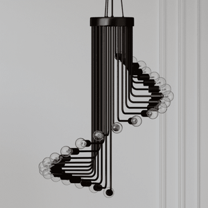 Ava-Modern Nordic Spiral Chandelier