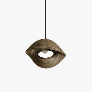 Bamboo Shell Design Suspension Lamp