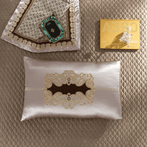 Bartedo Silk Satin Luxury Royal Duvet Cover Set | Bright & Plus.