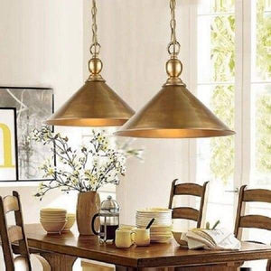 Baxter - Antique American Loft Style Pendant Lamp | Bright & Plus.