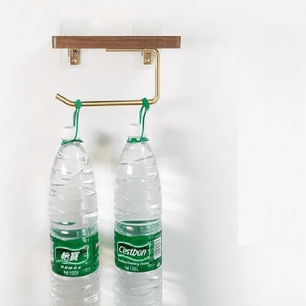 Bentlee - Modern Toilet Paper Roll Holder Shelf | Bright & Plus.