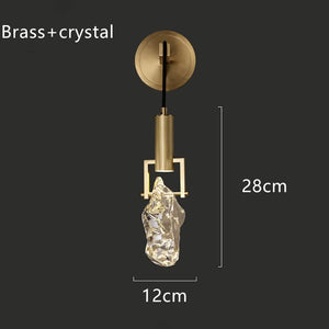 Bertram - Single Head Modern Led Crystal Pendant Light