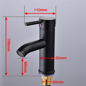Black Matte Finish Stainless Steel Faucet | Bright & Plus.