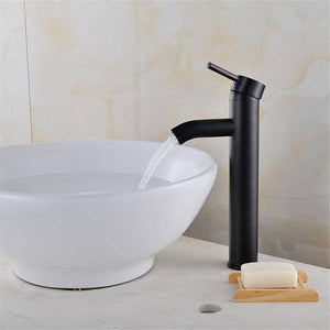 Black Matte Finish Stainless Steel Faucet | Bright & Plus.