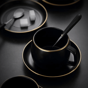 Blacked Out Teacup Collection Set | Bright & Plus.