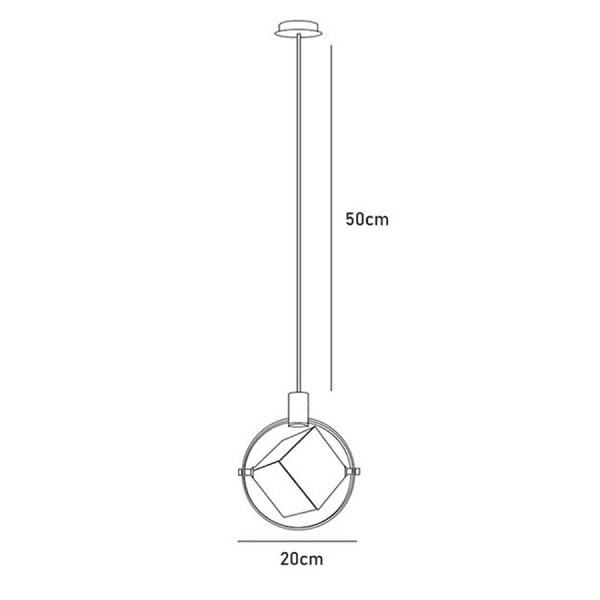 Bladd - Crystal LED Pendant Light | Bright & Plus.