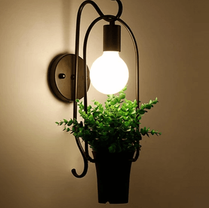 Brielle - Modern Nordic Planter Wall Lamp | Bright & Plus.