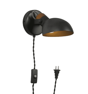 Brisel - Reading Wall Lamp with Plug