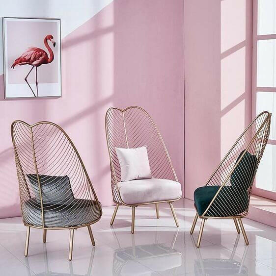 Butterfly Steel Chair | Bright & Plus.