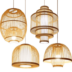 Calico - Bamboo Pendant Hanging Light | Bright & Plus.