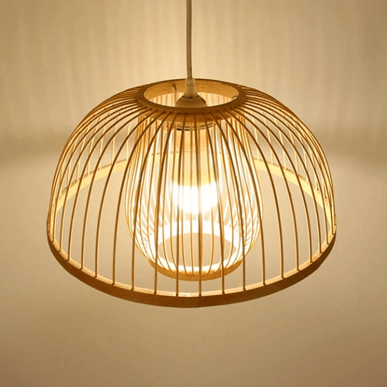 Calico - Bamboo Pendant Hanging Light | Bright & Plus.