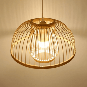 Calico - Bamboo Pendant Hanging Light | Bright & Plus.