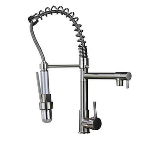 Carylon - LED Kitchen Spring Deck Mounted Faucet | Bright & Plus.