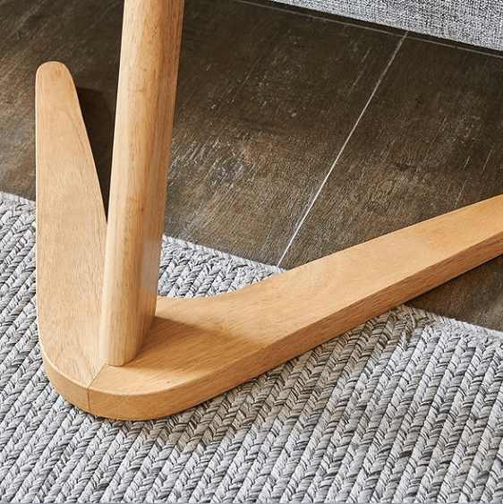 Claude - Vintage Wooden Round Coffee Table | Bright & Plus.