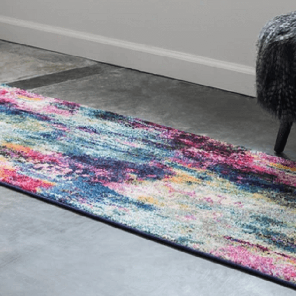 Corban - Watercolor Purple Blend Rug | Bright & Plus.
