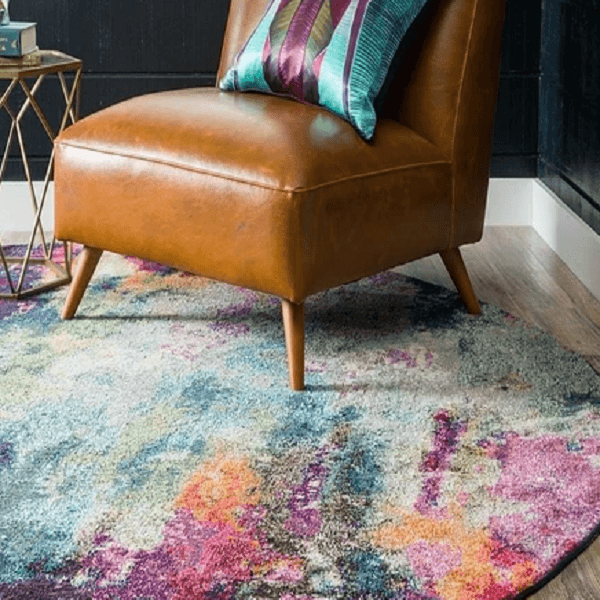 Corban - Watercolor Purple Blend Rug | Bright & Plus.