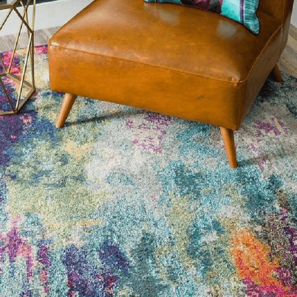 Corban - Watercolor Purple Blend Rug | Bright & Plus.
