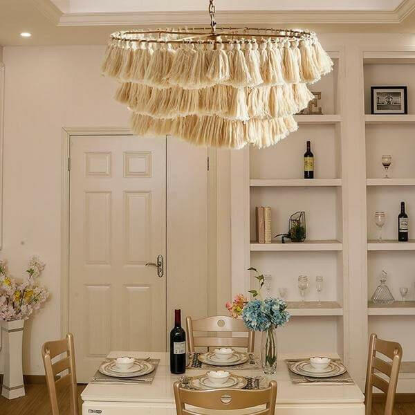 Fela - Creative Tassel Chandelier | Bright & Plus.