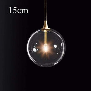 D' Montt - Modern Glass Lampshade Hanging Lamp