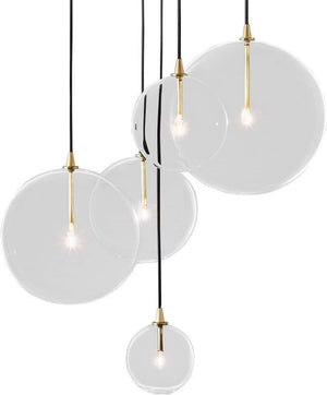 D' Montt - Modern Glass Lampshade Hanging Lamp