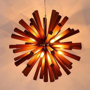 Dandelion - Wooden Pendant Light | Bright & Plus.