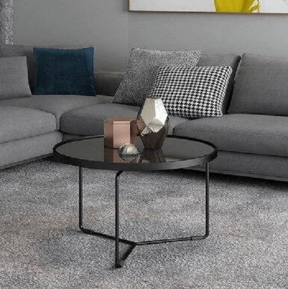 Darhk - Modern Nordic Round Coffee Table | Bright & Plus.