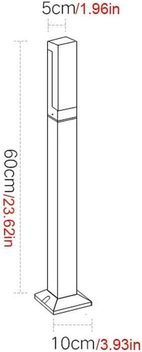 Darius - Outdoor Post Lamp