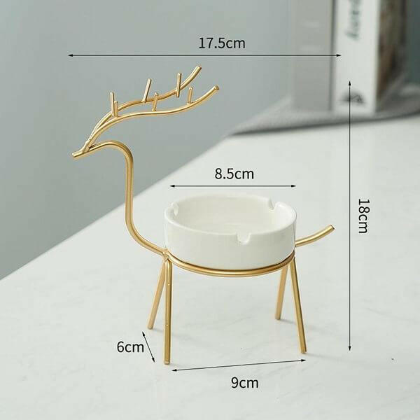 Deer Hound Ashtray | Bright & Plus.
