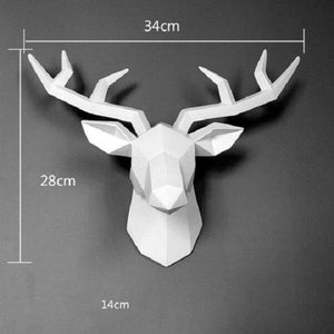 Deer Wall Sculpture | Bright & Plus.