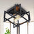 Dwin - Vintage Black Ceiling Lamp