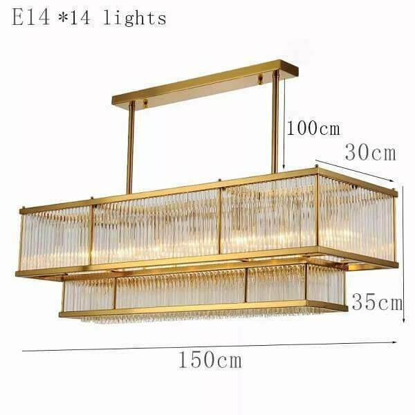 ELLYN Chandelier | Bright & Plus.