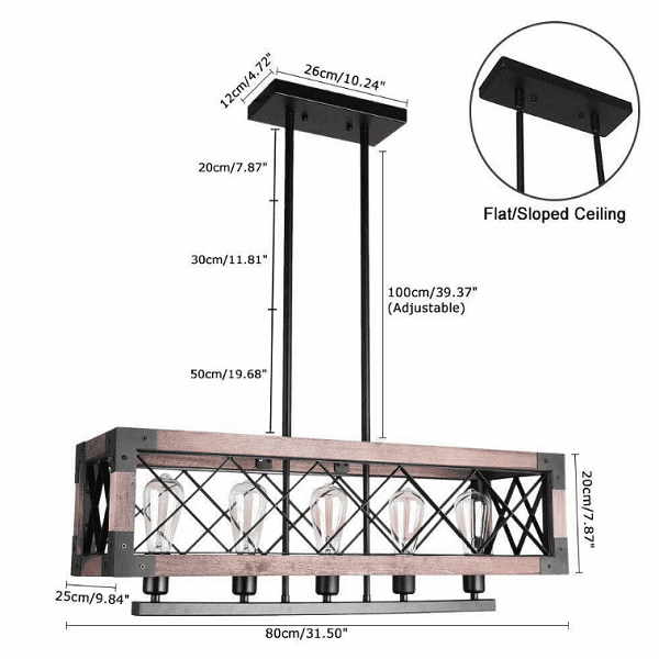 Edison's Box - Retro Industrial Pendant Light | Bright & Plus.