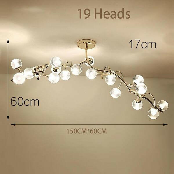 Elegant Artistic Chandelier | Bright & Plus.