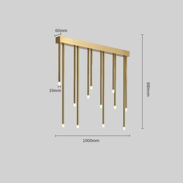 Elen - Elegant Linear Pendant Lights | Bright & Plus.