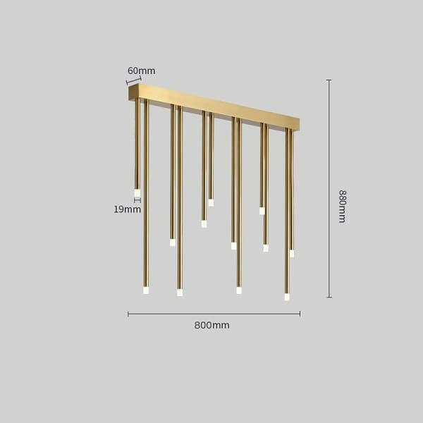 Elen - Elegant Linear Pendant Lights | Bright & Plus.