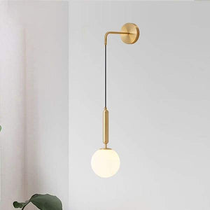 Ethan - Brass Wall Light Sconce | Bright & Plus.