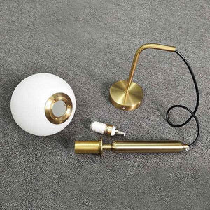 Ethan - Brass Wall Light Sconce | Bright & Plus.
