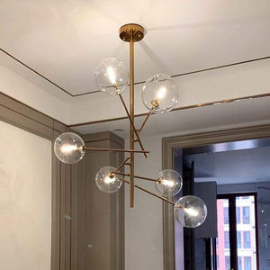 Europe Modern Glass Pendant Sputnik Light | Bright & Plus.