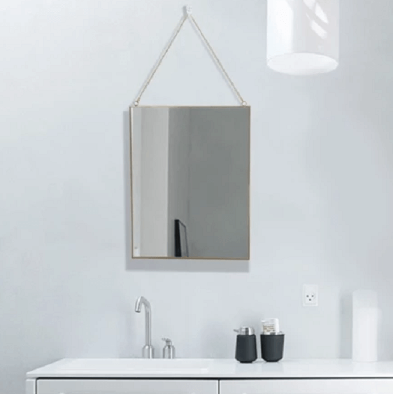 Fallon - Modern Nordic Basic Hanging Mirror | Bright & Plus.
