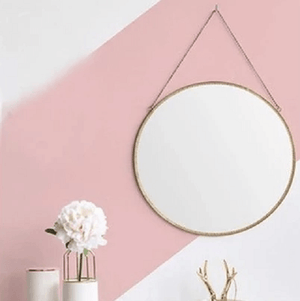 Fallon - Modern Nordic Basic Hanging Mirror | Bright & Plus.