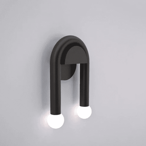 Fausto - Double Light Arched Metal Wall Sconce
