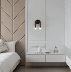 Fausto - Double Light Arched Metal Wall Sconce