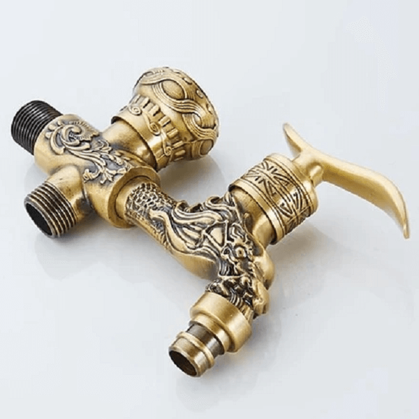 Felicia - Vintage Brass Wall Mounted Bidet | Bright & Plus.