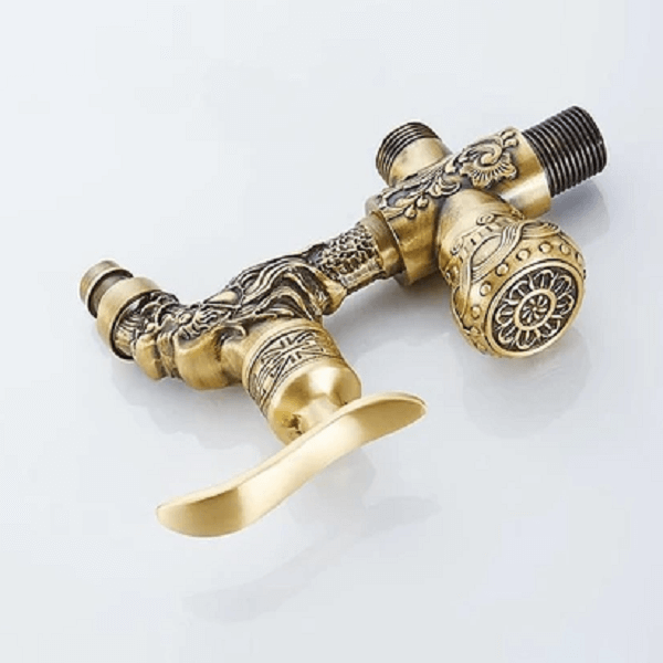 Felicia - Vintage Brass Wall Mounted Bidet | Bright & Plus.