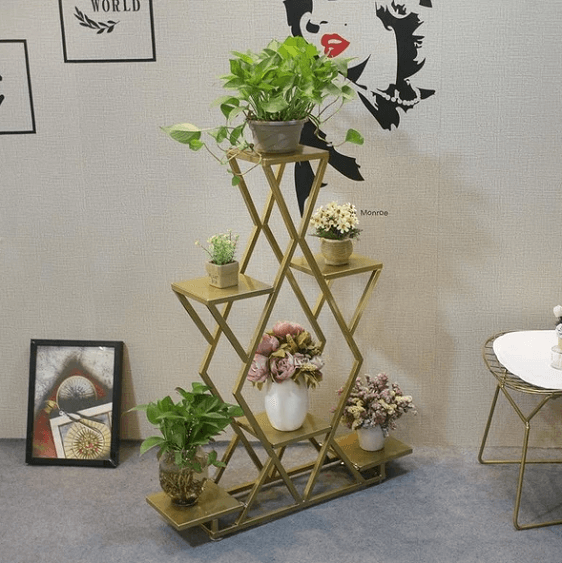 Fia - Modern Nordic Multi Shelf Planter Display | Bright & Plus.