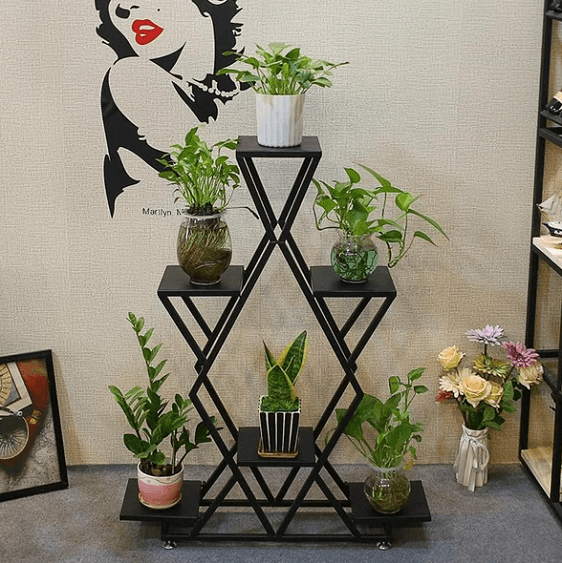 Fia - Modern Nordic Multi Shelf Planter Display | Bright & Plus.